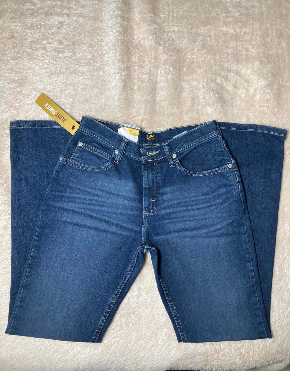 LEE active stretch Boys slim fit straight leg Jeans size 18S